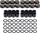 16 Pcs Skateboard Lock Nuts Set, Skateboard Hardware Kit, Hardware Repair Kit, Skate Accessories with Skateboards Truck Nuts, Skateboards Truck Axle Washers