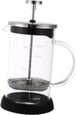 Teapot with Scale 21oz Manual Coffee Press 600ml for Tea Coffee Making