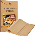 Parchment Paper Sheets for Breville Smart Oven Air Fryer Pro, 200PCS papel para hornear, 9x13 parchment paper sheets for baking, Breville Smart Oven Air Fryer Pro Accessories