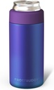 Frost Buddy Universal Mini Can Cooler – Fits 12oz Slim & 7.5oz Mini Cans – Vacuum Insulated Stainless Steel – Keeps Beverages Cold or Hot – Compact, Travel & Cup Holder Friendly