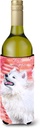 Caroline's Treasures BB9778LITERK Samoyed Love Wine Bottle Hugger, Red Bottle Cooler Sleeve Hugger Machine Washable Collapsible Insulator Beverage Insulated Holder