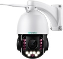 SV3C 5MP PTZ Outdoor Security IP Camera with 20X Optical Zoom, Dual-Band WiFi, Human Detection, 2-Way Audio, Floodlight Color Night Vision, Full Metal Housing, Support ONVIF/RTSP, SD Card Recording
