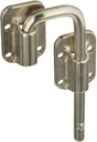 National Hardware N238-972 V800 Sliding Door Latch in Nickel