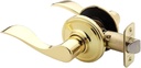 Copper Creek Hardware WL2220PB Door Lever, 3" x 5" x 6.8", Polished Brass, 1 Count (Pack of 1)