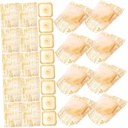 PRETYZOOM Moon Cake Packaging Bag and Tray for Desserts Pouch with Gold Lettering Sealed Storage Container for Pastries Cupcakes Muffins Bakery Trays for Bakery and Home Use