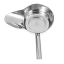 Stainless Steel Duckbill Scoop for French Fries and Snacks Lightweight Food Packing Shovel for Parties Weddings Buffets and Home Use