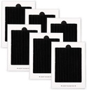 Refrigerator Air Filter Replacement 6 Pack - Carbon Activated Filter Compatible with Frigidaire & Electrolux Pure Air Ultra Reduce Odors for EAFCBF, PAULTRA, RAF1150 242061001,242047801, 242047804