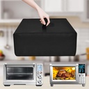 Toaster Oven Cover for Breville BOV900BSS Smart Oven Air Fryer Pro and Nuwave Bravo XL Pro Air Fryer 30QT, Heavy Duty Thickened Cover Waterproof Dust-proof Countertop Oven Case (Black)