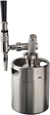 Nitro Cold Brew Coffee Maker Mini Keg Nitrogen Coffee Machine Dispenser System,2L Home Brew Coffee Keg & Stout Creamer Faucet