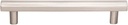 Top Knobs - TK905BSN - Hillmont Pull 5 1/16" - Brushed Satin Nickel - Lynwood Collection