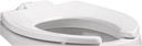 American Standard 5309.110.020 Right Width Open Front Toilet Seat, White