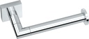 Gatco 5633 Glam Too Euro Toilet Paper Holder, Chrome