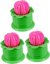 3pcs Steam Bun Making Mold Kitchen Cooking Utensils for Diy Baozi Safe and Healthy Cooking Gadget