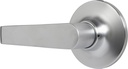 BRINKS Commercial - Light Duty Passage Door Lever, Satin Chrome Finish - Meets ANSI Grade 2 Standards and is ADA Compliant