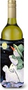 Caroline's Treasures SS8797LITERK Snowman with Westie Wine Bottle Hugger Bottle Cooler Sleeve Hugger Machine Washable Collapsible Insulator Beverage Insulated Holder