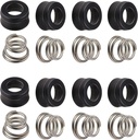 RP4993 Faucet repair kit Faucet stem assembly Replacement Kit for Delta two handle faucet repair kit Includes Seats and Springs 8 Pack