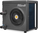XtremepowerUS Pool Heater up to 4,000 Gallons Above Ground Pool, Titanium Heat Exchanger Pool Heat Pump 14,800BTU/hr, 115V/60Hz