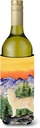 Caroline's Treasures SS8285LITERK Siberian Husky Wine Bottle Hugger Bottle Cooler Sleeve Hugger Machine Washable Collapsible Insulator Beverage Insulated Holder