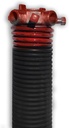 DURA-LIFT .225 x 2" x 27" Torsion Garage Door Spring (Red, Right Wound)