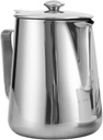 Stainless Steel Kettle Iced Coffee Cup Milk Frother for Tea Espresso Latte