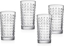 Godinger - West Street Highball Glasses - Drinking Cups for Water, Wine, Beer, Cocktails and Mixed Drinks Set of 4