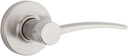 Kwikset Katara Hall/Closet Lever in Satin Nickel