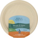 World Centric 9” Fiber Plates, 20 ct.