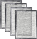 Nispira Replacement Range Hood Microwave Oven Grease Filter Compatible With Frigidaire 5303319568, 4 Filters
