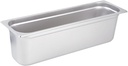 Winco Half Size (Long) 6" Deep Metal Food Pan/Steam Table Pan, Anti-Jam, 22 Gauge