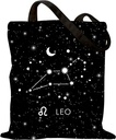 Women Gifts for Birthday Astronomy Zodiac Gift Constellation Canvas Bag for Woman