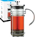 GROSCHE MADRID French Press - Premium Coffee and Tea Maker - 0.35L - 11.8oz - Borosilicate Glass Beaker - Dual Filter System For Rich Brew - Versatile Brewing | Stainless Steel Filter