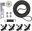 Upgraded Dryer Repair Kit Compatible with LG Kenmore Dryers Includes 4581EL2002C Dryer Drum Roller 4400EL2001A Dryer Belt 4561EL3002A Idler Pulley & Spring Replace 4400EL2001F 4581EL3001E 4581EL2002A