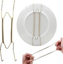 Plate Hangers 30Pcs Plate Hangers Wire Holders Heavy Duty Invisible /6/8/10/12/14 Inch for Decorative Plates and Arts
