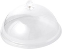 16cm Clear Acrylic Food Cover Cake Cover Kitchen Lid Easy to Use Heat and Freshness Retainer