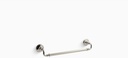 Kohler 72567-SN Artifacts® 18" Towel bar, Vibrant Polished Nickel