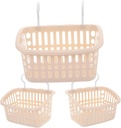 ARTIBETTER 3pcs Hanging Shower Hanging Baskets Kitchen Vegetable Basket Ginger Storage Decorative