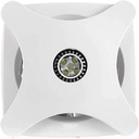 Ventilation Exhaust Fan, Strong Exhaust Extractor Fan Wall Mount Ceiling Exhaust Fan Built-in Household Ventilation Fans Without Plug