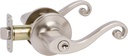 Delaney Callan Hardware Lexington Entry Door Lock, Fits Door 1-3/8 to 1-3/4 in. Thick, Satin Nickel Finish – Reversible Left/Right-Handed Front Door & Garage Door Lever – Easy to Install Door Lock