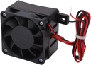 Mini PTC Fan Heater, Insulated Ceramic Air Heater with Reinforced Nylon Shell, 12V 50W Constant Temp Heating, for Car Small Space