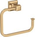 Amerock BH36022CZ | Champagne Bronze Towel Ring | 5-3/4 in (146 mm) Length Towel Holder | Mulholland | Hand Towel Holder for Bathroom Wall | Small Kitchen 𝐓𝐨𝐰𝐞𝐥 𝐇𝐨𝐥𝐝𝐞𝐫 | Bath Accessories