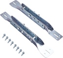 Garage Door Parts Reinforcement Bracket, Adjustable Garage Door Opener Bracket, Fits 18"-24" Panel, 2 Pack