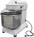 INTSUPERMA Commercial Dough Mixer Machine 40 L/42.3 QT Capacity Electric Food Mixer with Double Action Double Speed Spiral Mixer for Schools Bakeries Restaurants Pizzerias 110V 2.95HP
