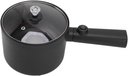 Electric Pot, 1.8L Hot Pot Cooker, Non-Stick Mini Pot with Handle for Home Kitchen, Electric Cooking Pot for Frying Steaming