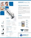 Hydro Guard™ Aqualux Dechlorinating Shower Filter Replacement Cartridge