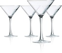 Luminarc Cachet 10 Ounce Martini 4-Piece Set, 4 Count (Pack of 1), Clear