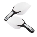 2pcs Reusable Plastic Ice Shovel for Kitchen Perfect for Ice Cream Cookie Dough Freezer Bin