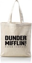 Office Canvas Totes for Women, Reusable Cloth Cotton Tote Bags, Eco-friendly Canvas Totes Bag, Casual Cotton Tote Bag for Vacation, Shopping, Work, Gym & Daily Use, Dunder Mifflin Tote Bag