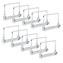 20 PCS Square Pto Pin Shaft Locking Pin 1/4 pin Hitch pin Wire Lock Pin Safety Coupler Pin 1/4" x 2-3/4"for PTO,Farm,Lawn,Hitches,and Garden