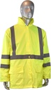 Radians RW10-3S1Y-L Industrial Safety Coated Rain Jacket