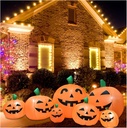 8.5FT Halloween Inflatables Pumpkins Decoration, Outdoor Halloween Blow Up Decorations for Yard, LED Lights Hocus Pocus Inflatable Outdoor Holiday Garden Lawn Decor
